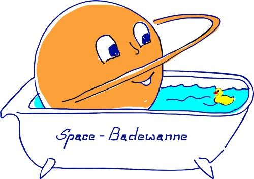 Space-Badewanne